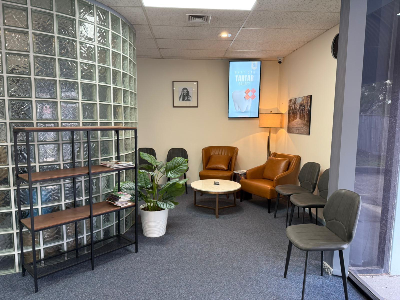 Reception area of T32 Wantirna Mall Dental