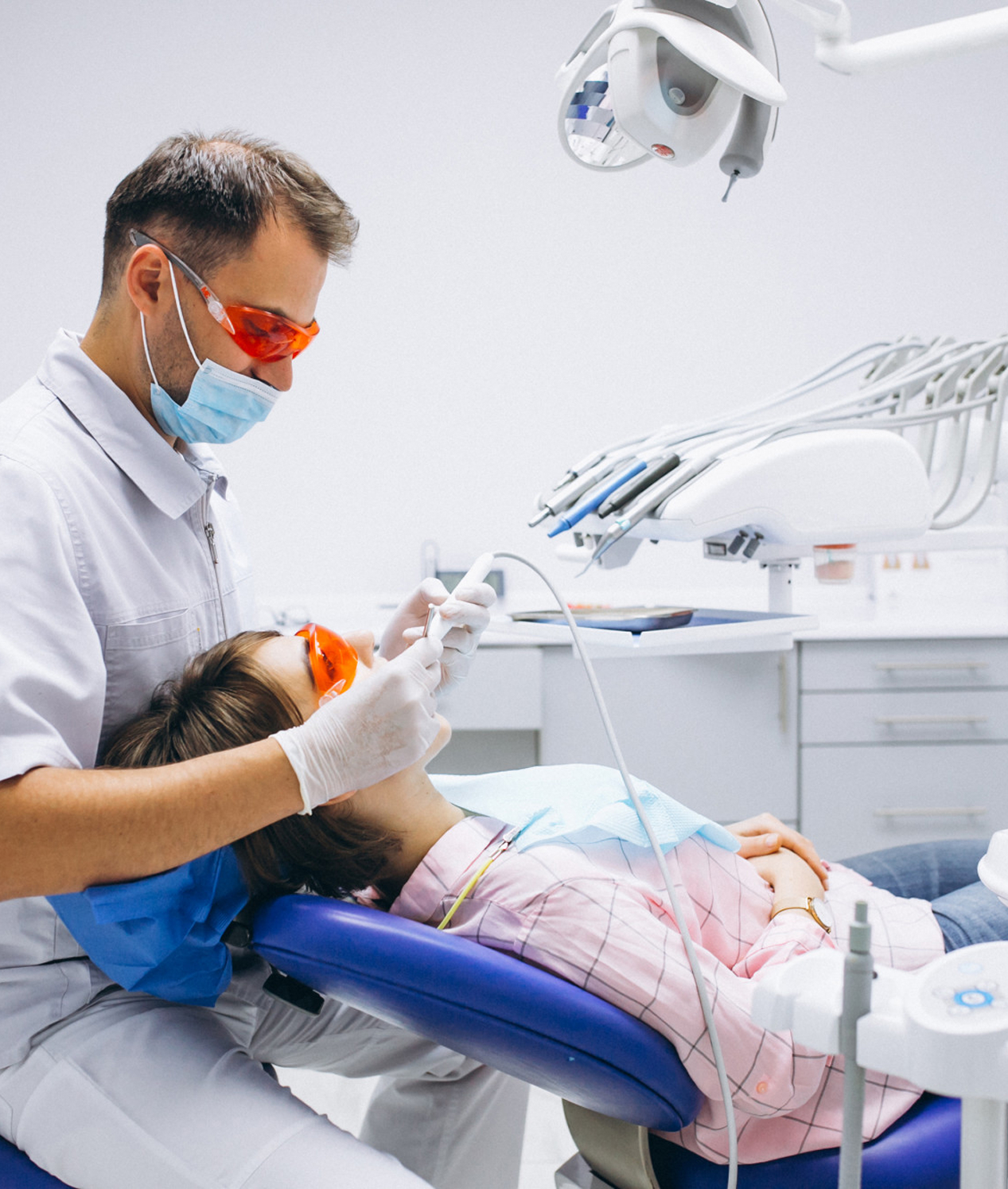 dental inlays session