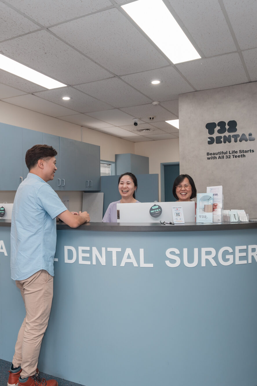 A patient visits a dental surgery clinic to seek professional care and diagnosis for gum disease.